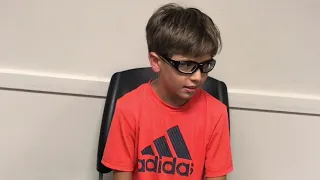 10-Year Old Boy With Autism's First On-Camera Interview