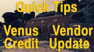Starfield Quick Tips Venus Vendor Credit Update