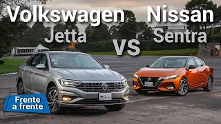 Volkswagen Jetta vs Nissan Sentra - La pelea por el primer lugar | Autocosmos