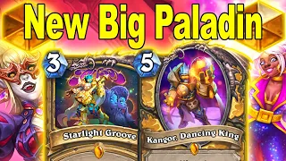 My New Big Paladin Deck Is CRAZY FUN To Play At Mini-Set Festival of Legends | Hearthstone