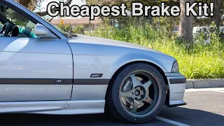 Most Affordable E36 M3 Big Brake Kit (Brake Upgrade)