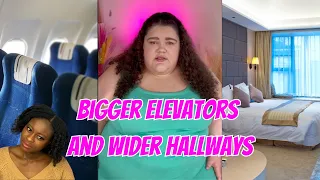 Fat Activist Makes More OUTRAGEOUS Demands | Free Airplane Seats and Fat-Friendly Hotels!