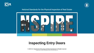NSPIRE Standards: How to Inspect: Doors – Entry