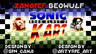 Zangief and Beowulf in Sonic Robo Blast 2 Kart! (Release Trailer) #WrestleKart