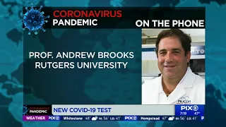 Rutgers doctor talks new saliva-based COVID-19 test approved by FDA