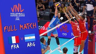 France 🆚 Argentina - Full Match | Men’s Volleyball Nations League 2019
