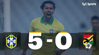 Brasil 5 vs. 0 Bolivia | Eliminatorias a Qatar 2022 - Fecha 1