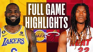 Los Angeles Lakers vs. Miami Heat Full Game Highlights | Dec 28 | 2022-2023 NBA Season