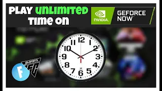 How To Play UNLIMITED TIME On GEFORCE NOW For FREE!