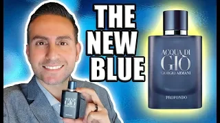 NEW! Acqua di Gio Profondo by Giorgio Armani Fragrance Review