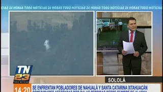 Enfrentamiento entre pobladores de Nahualá y Santa Catarina Ixtahuacán