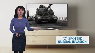 Why has the letter “Z” become a symbol of the Russian invasion of Ukraine?