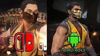 Mortal Kombat 1 (Switch) vs. MK Mobile (Android) - ScorpionGraphics & Fatal Blow comparision.