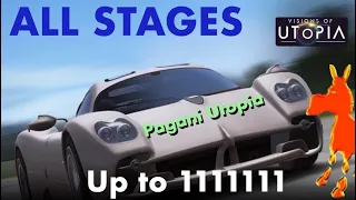 Real Racing 3 RR3 Visions of Utopia (Pagani Utopia): All Stages