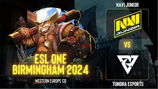 NAVI Junior проти Tundra Esports | Гра 2 | ESL One Birmingham 2024 - CQ - WEU