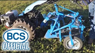 BCS Two-Wheel Tractor and the Power Potato Digger