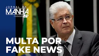 Roberto Requião insiste em fake news e é multado em dobro pela Justiça Eleitoral