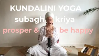 15 Minute Kundalini Yoga for Prosperity | Short Subagh Kriya | Yogigems