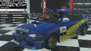 GTA 5 - DLC Vehicle Customization - Karin Sultan Classic (Subaru Impreza GC8) and Review