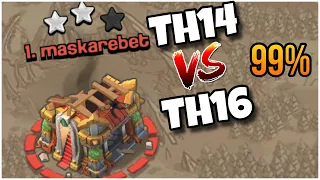 EASIEST TH14 VS TH16 | BEST ATTACK STRATEGY TH14 | Clash of Clans