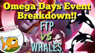 MCOC - Omega Days Event Breakdown: FTP Vs Whales - To Spend or Not to Spend?