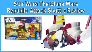 Star Wars The Clone Wars Republic Attack Shuttle Review