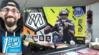 2021 NFL Mosaic First off the Line Hobby Box Opening! | Tom Brady!