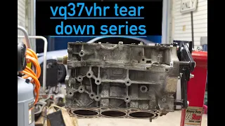 Comprehensive VQ37vhr Teardown part 1 (intake - valve covers)