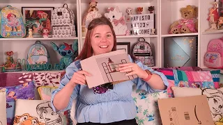 Disney unboxing: Disneybounding as Vanessa and Aurora - finishing touches before reveal next week!