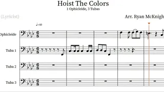 Hoist The Colors Quartet (Sheet Music)