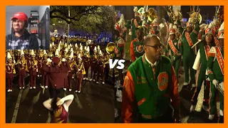 REACTING TO G.W. Carver vs Mcdonogh 35 @ Alla Parade 2023