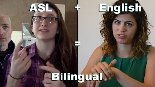 Two Deaf Women Show Us Bilingualism At Its Finest