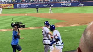 Pete Alonso 2 Run Homer to tie game vs Giants August 26, 2021, FULL AT BAT