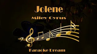 Miley Cyrus "Jolene" Karaoke version