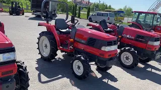 Нова поставка японських тракторів на майданчик у Рівне | Totus Traktor