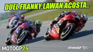 SPRINT RACE MOTOGP LE MANS 2024❗MICHELIN GRAND PRIX DE FRANCE❗#FrenchGP MotoGP™️24 TV REPLAY