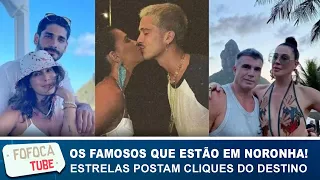 Os famosos em Noronha! Estrelas postam cliques do destino bombado das férias