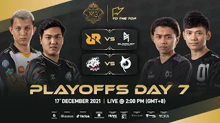 (ENGLISH) M3 Playoffs Day 7 | MLBB World Championship 2021 | Singapore