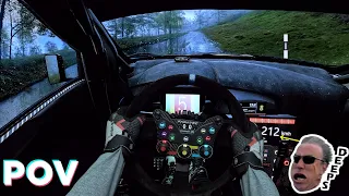 CRAZY SPEED Rally Through Central Europe | WRC 23 | Fanatec CS DD+