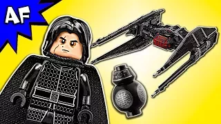Lego Star Wars 8: Last Jedi KYLO REN's TIE FIGHTER 75179 Speed Build