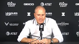 POST MATCH: Giovanni Savarese speaks following 2-1 loss to Tigres UANL in Leagues Cup 2023