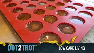 Chocolate And Peanut Butter Cup Fat Bombs (Keto/Low Carb)