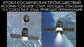 Уроки космических происшествий 12.4: "Союз ТМ-5": Куда приводит оптимизация