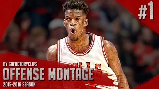 Jimmy Butler Offense & Defense Highlights Montage 2015/2016 (Part 1) - GETS BUCKETS!