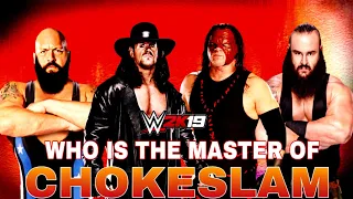 Wwe Chokeslam Battle ! Who Is The Master Of Chokeslam !