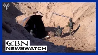 Israel Secures a Hamas Tunnel Inside Gaza | CBN NewsWatch - December 21, 2023