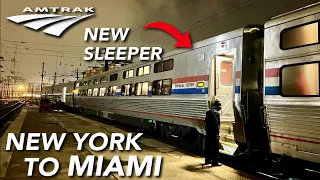 New York to Miami onboard Amtrak's BRAND new SLEEPER Viewliner - Silver Meteor