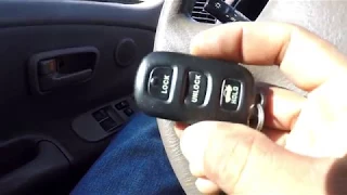 Como Programar Control Remoto de Toyota