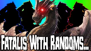 MHW Iceborne ∙ How Hard Is Fatalis With Randoms? [The True Fatalis Experience]