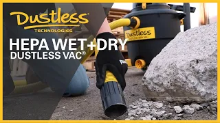 HEPA Wet+Dry Dustless Vac